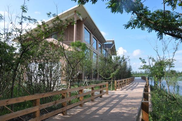 建設(shè)中的科普宣教中心